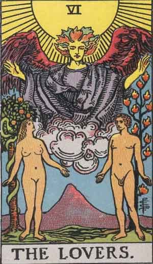 The Lovers Tarot Card Meaning Upright