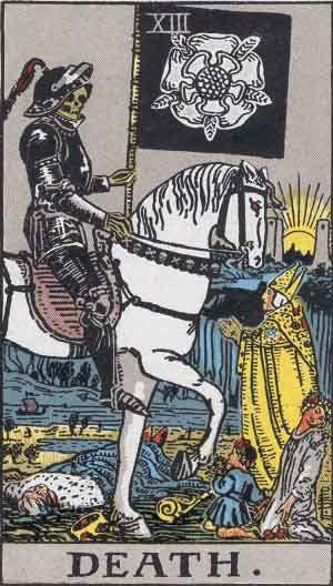 Death Tarot Card Meaning Upright