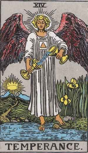 Temperance Tarot Card Meaning Upright