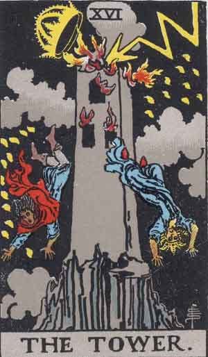 The Tower Tarot Card Meaning Upright