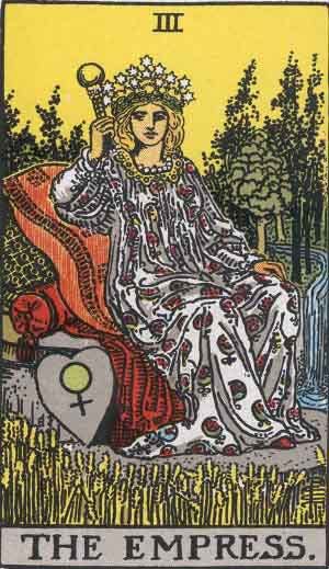 The Empress Tarot Card Meaning Upright