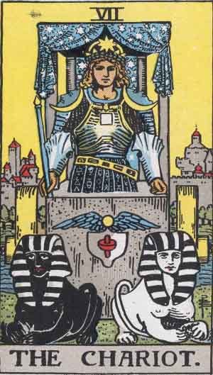 The Chariot Tarot Card Meaning Upright