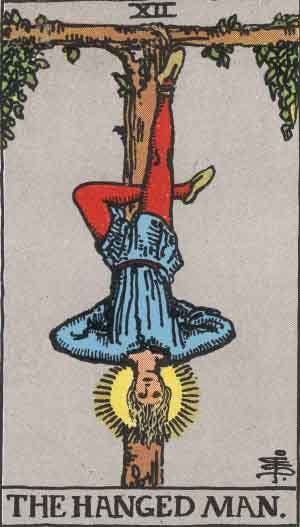 The Hanged Man Tarot Card Meaning Upright