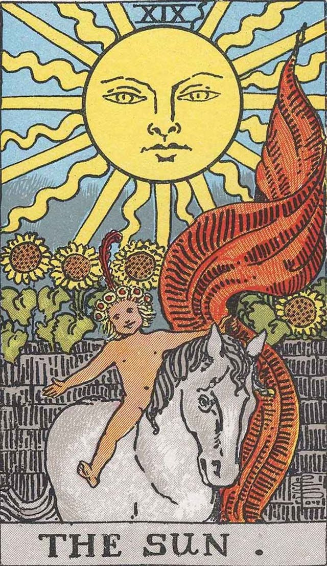 The Sun Tarot Card Meaning Upright