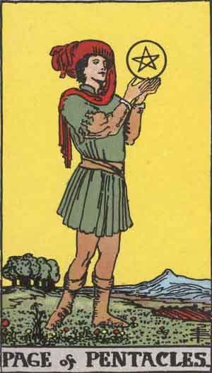 Page of Pentacles Tarot Card Meaning Reversed