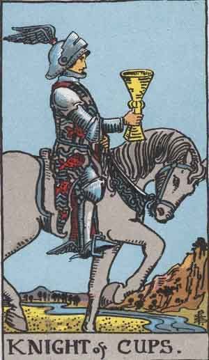 Knight of Cups Tarot Card Meaning Upright