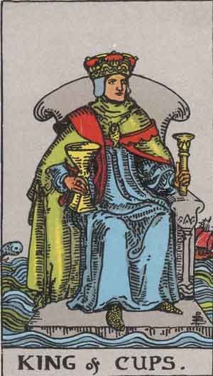 King of Cups Tarot Card Meaning Upright
